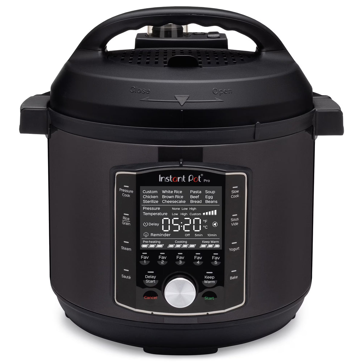 Instant Pot Pro 8-Quart Electric Pressure Cooker, 10-in-1 Slow Cooker, Rice/Grain Cooker, Steamer, Saut��, Sous Vide, Yogurt Maker, Sterilizer and Warmer