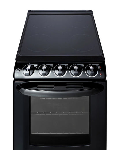 20" Wide Electric Smooth-Top Range