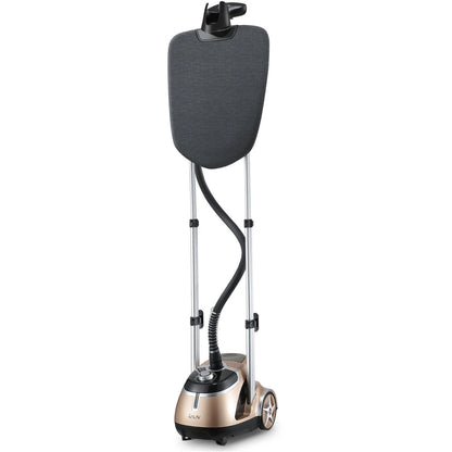 SALAV? GS44-DJ GOLD 1500W Garment Steamer Built in Ironing Board, Gold & Black