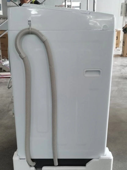 Smad Compact Washing Machines 1.7 Cu ft Single Use in Schools and apartments 12lbs White Washer