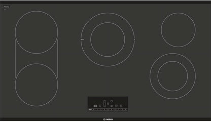 Bosch NET8668UC 36 inch Black Built-In Electric Cooktop
