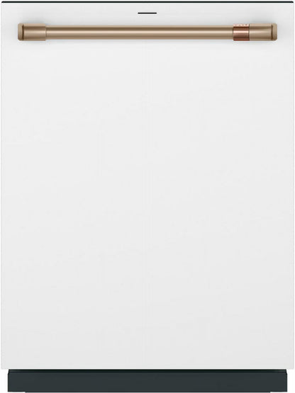 Cafe Cdt888pv 24" Wide 16 Place Setting Built-In Top Control Dishwasher - White