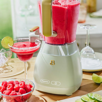 Beautiful Slush Crush 60 oz 4-Speed Frozen Drink Maker, White Icing by Drew Barrymore
