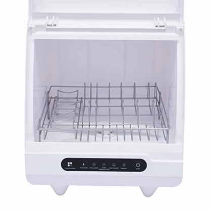 1200W Portable Countertop Dishwasher 5 Washing Programs Compact Countertop Dishwasher 360�� Spray Dish Washing For Kitchen,Apartment, Dorm, Office & Rvs