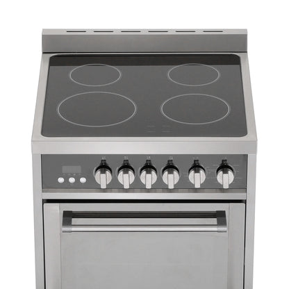 Magic Chef 2.2 cu. ft. Electric Range with Convection in Stainless Steel in Stainless Steel