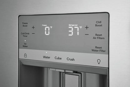 Frigidaire Gallery GRFS2853AF 28 Cu. Ft. Standard-Depth French Door Refrigerator, Stainless Steel
