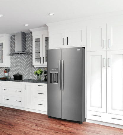 FRIGIDAIRE GRSS2652AD SIDE BY SIDE FREESTANDING REFRIGERATOR Stainless Steel