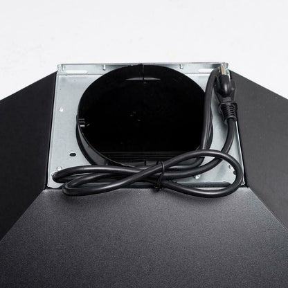 24 inch Wall Mounted Range Hood Kitchen Stove Vent Hood 450 CFM 3-Speed Fan