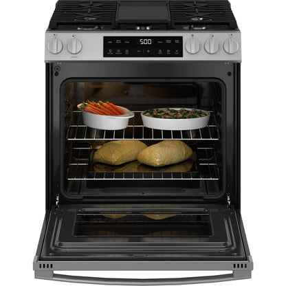 GE Appliances 30 in Slide-In Gas Range