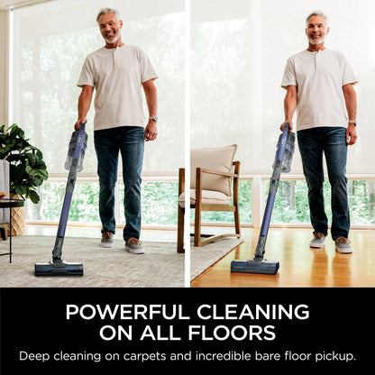 Shark Pet Pro Cordless Stick Vacuum with MultiFLEX, Blue, IZ340H