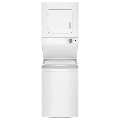 WHIRLPOOL WET4124HW combination washer electric dryer