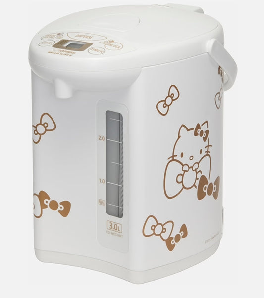 Zojirushi CD-WCC30KTWA Micom 3.0 Electric Kettle, Hello Kitty Collection White with Automatic Shut-Off