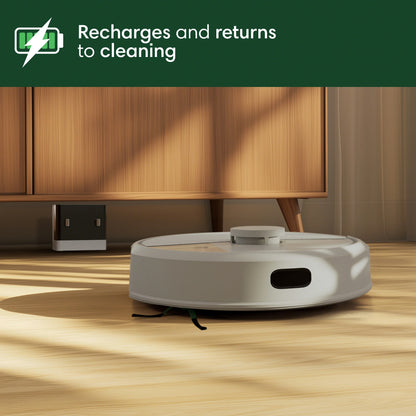 iRobot Roomba 1010 Combo Robot Vacuum & Mop, 2 in 1 for Carpet & Hard Floors, Self-Charging, Intense Power-Lifting Suction, Avoids Mopping Carpets, LiDAR Navigation, Model# Y311620