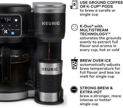 Keurig K-Duo Gen 2 Hot & Iced Single Serve & Carafe Coffee Maker