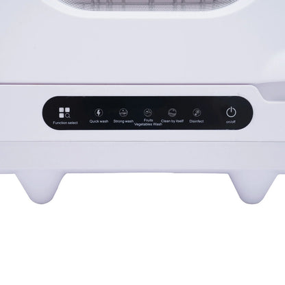1200W Portable Countertop Mini Dishwasher Dish Washing Machine 5 Washing Program for cleaning dishes, vegetables, fruits