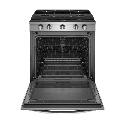 WHIRLPOOL WEG750H0HZ slide in gas range