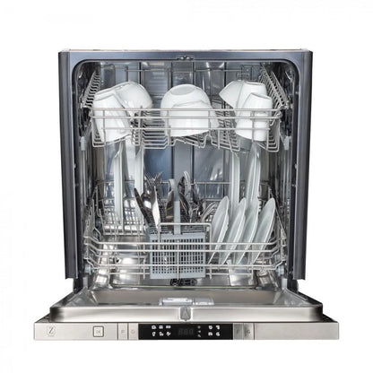 ZLINE 24 in. Top Control Dishwasher with Stainless Steel Tub and Modern Style Handle, 52dBa (DW-24)