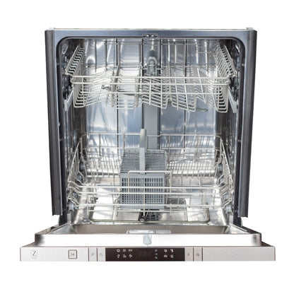 ZLINE 24 in. Top Control Dishwasher with Stainless Steel Tub and Modern Style Handle, 52dBa (DW-24)