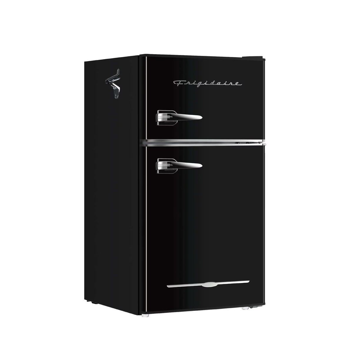 Frigidaire Retro 3.1 Cu ft Two Door Compact Refrigerator with Freezer, Red