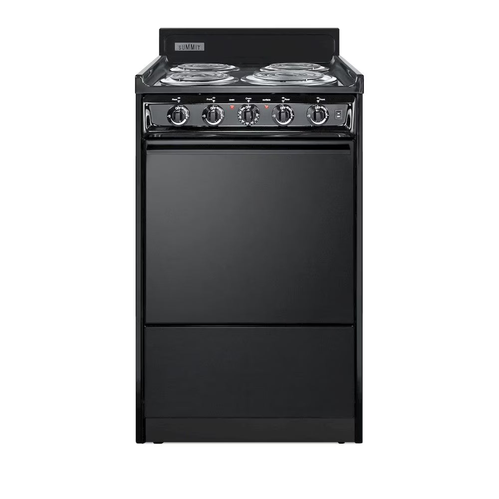 SUMMIT 20" Wide Electric Coil Range