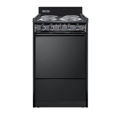 SUMMIT 20" Wide Electric Coil Range