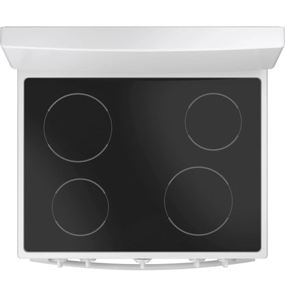 GE APPLIANCES JB480DTWW freestanding smoothtop electric range