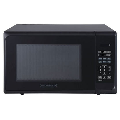 BLACK+DECKER 1.1 Cu. Ft. Microwave Oven in Stainless Steel