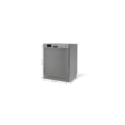 Equator Europe 24" Built in 14 place Dishwasher in Stainless