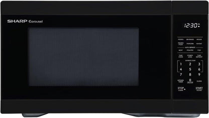 Countertop Microwave, 1000W, 1.1 cu ft, BLACK