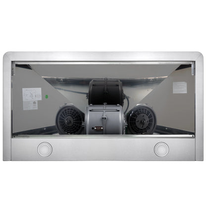 AKDY 30" European Stainless Steel Wall Mount Range Hood with Touch Control Panel