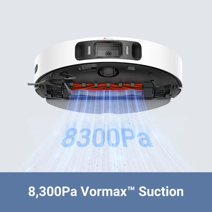MOVA S20 Ultra Robot Vacuum Mop Cleaner,8.3KPa Suction,Hot Water Washing/Drying,Self Empty&Refilling