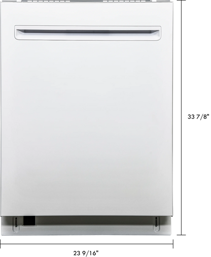 Kenmore 02214639 24" Built-in Stainless Steel Tub Dishwasher, Removeable 3rd Rack, SmartWash, Black