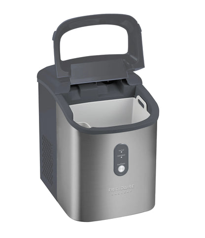 Frigidaire Gallery, 33 lbs. Nugget Ice Maker, Stainless Steel, Black, EFIC214