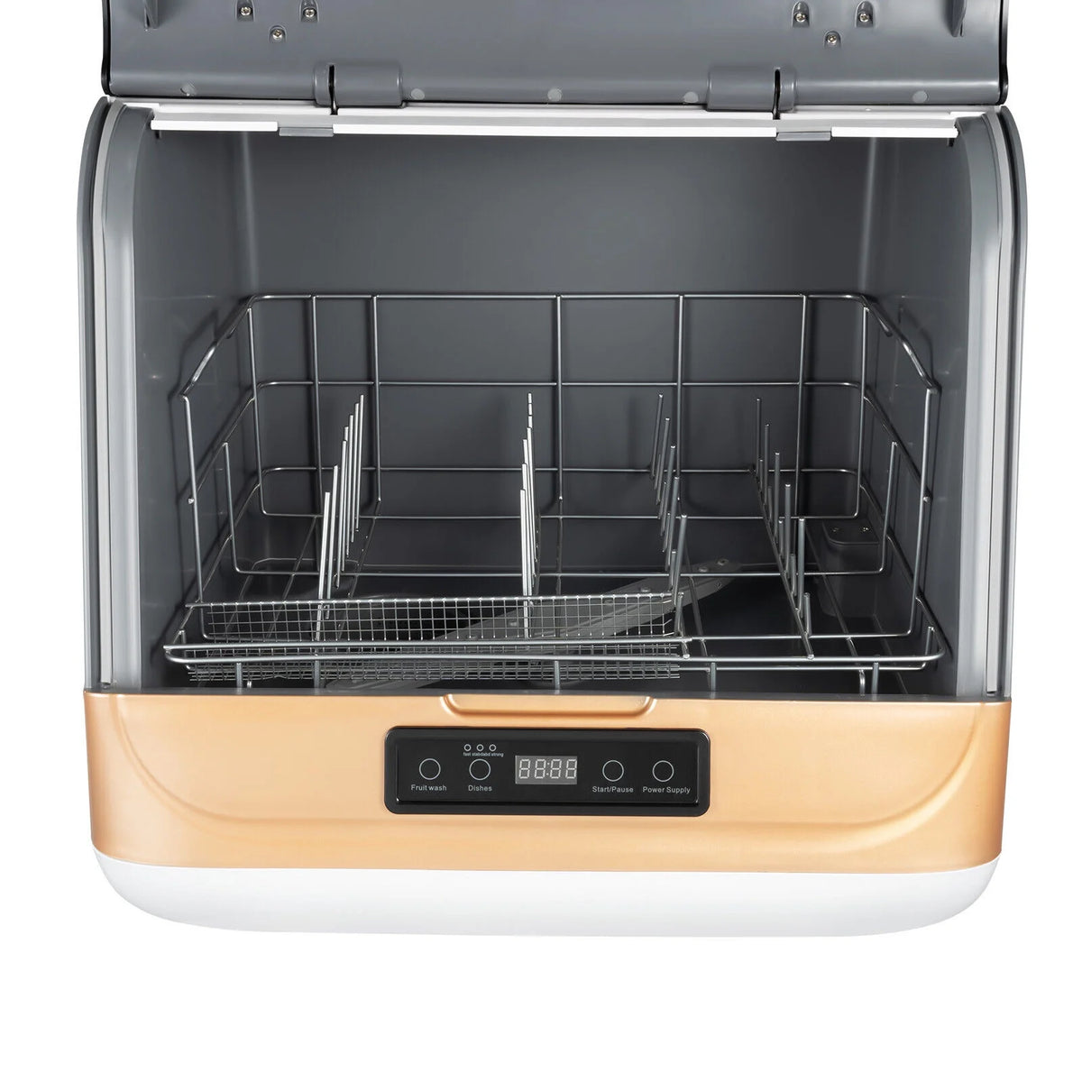 Compact Countertop Dishwasher Portable Mini Dish Washer 4 Washing Programs 110V