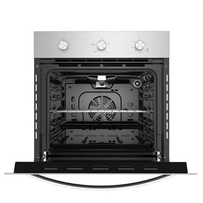 Empava 24-inch 2.3 Cu.ft. Single Propane Gas Wall Oven - Convection Fan in Stainless Steel - EMPV-24WO11L