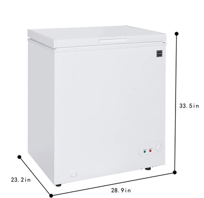 Arctic Chef 5.0 Cu ft Chest Freezer, White