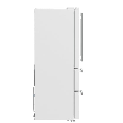 Forno Espresso Moena 36-inch French Door Refrigerator in White, 19.2 Cu.ft