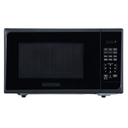 BLACK+DECKER 1.1 Cu. Ft. Microwave Oven in Stainless Steel
