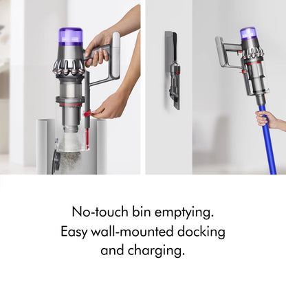 Restored Premium Dyson V11 Cordless Vacuum Cleaner | Iron/Blue (Refurbished)