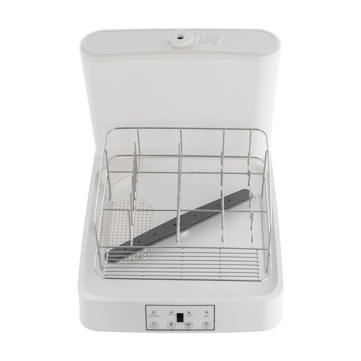 TFCFL 800W Portable Mini Dishwasher Countertop Dish Washing Machine w/ Washing Programs