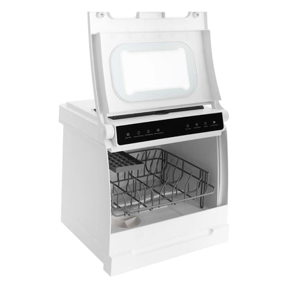 User-Friendly Dishwasher, Touchscreen Control with Visual Window, Top-Load Design with Sunken Handle, Easy for Elderly Users