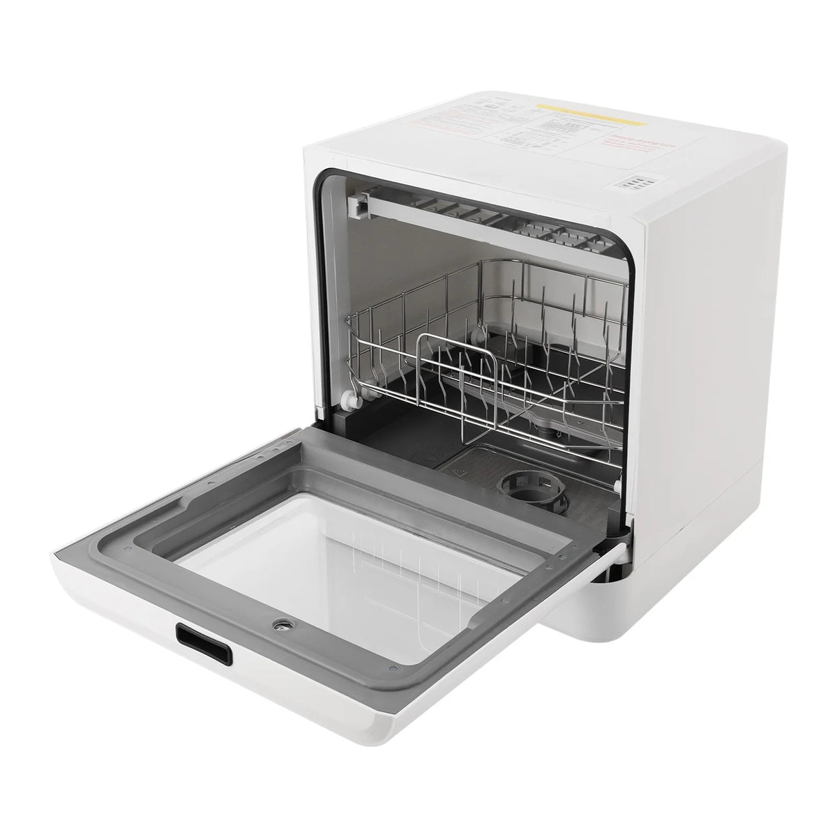 110V 800W Portable Mini Dishwasher, Countertop Dishwasher, Household Mini Dishwasher 6.8L