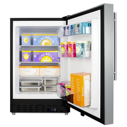 21" Wide Built-In All-Freezer, ADA Compliant