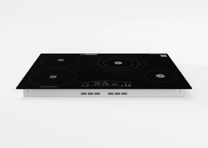 Equator 30" Electric Hybrid CERAMIC-INDUCTION 4 Burner Cooktop 9 Power 220V