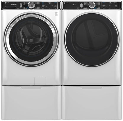 Ge Profile Pfd87gs 28" Wide 7.8 Cu. Ft. Energy Star Certified Gas Dryer - White