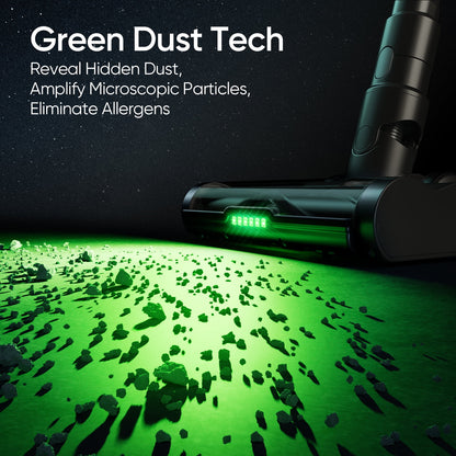 MOOSOO TD1-Mate Cordless Stick Vacuum Cleaner, 30Kpa Powerful Suction, 45 Min Runtime, LED Display, Lightweight 3.13lbs for Carpets & Hard Floors
