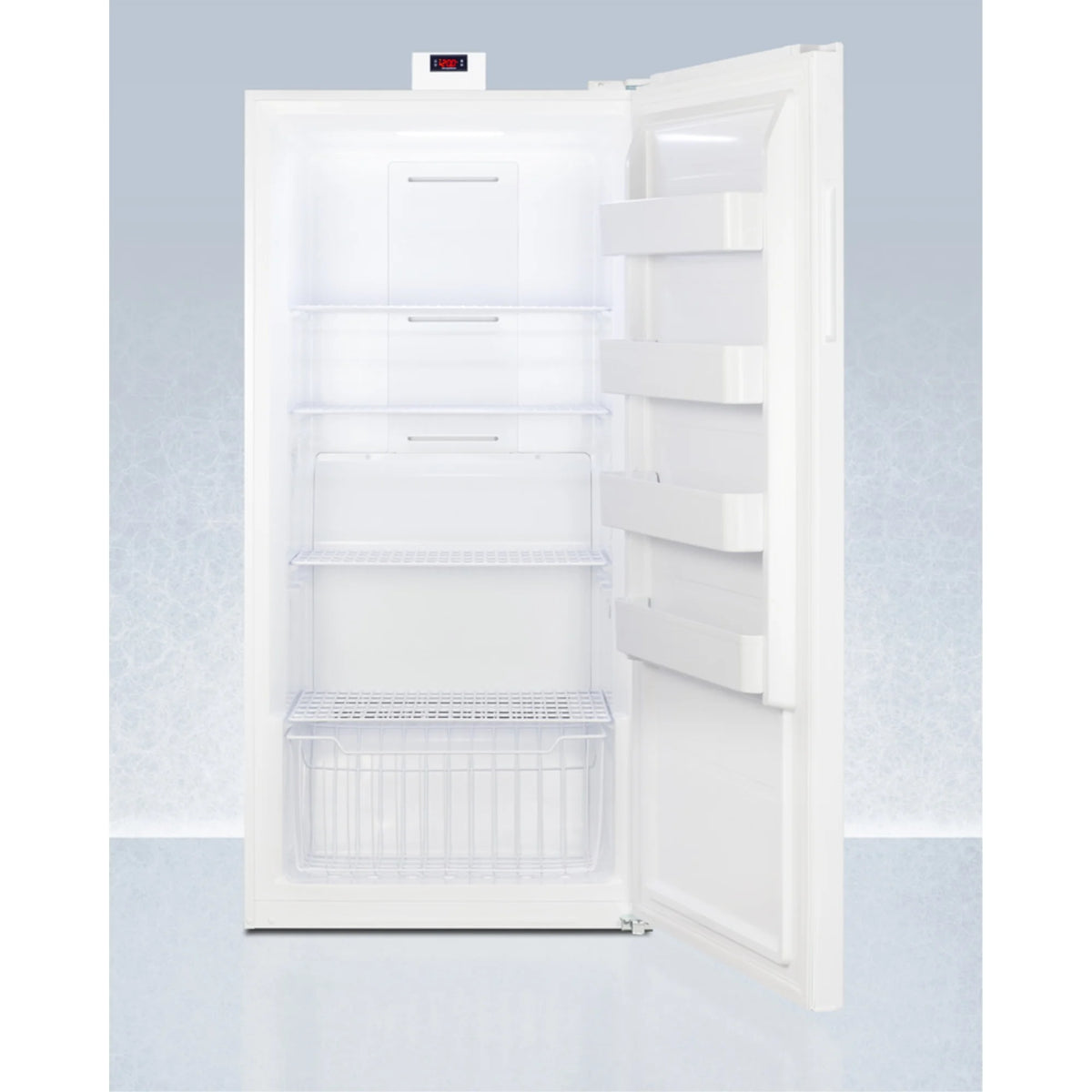 Upright 22 cu.ft. all-freezer in white