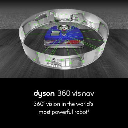 Dyson 360 Vis Nav? Robot Vacuum | Blue/Nickel | New
