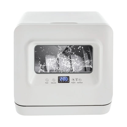 785W Portable Dishwasher, Leak-Proof, Air Dry, IPX1 Waterproof, 3-in-1 Mini Dishwasher with Water Tank for Kitchen