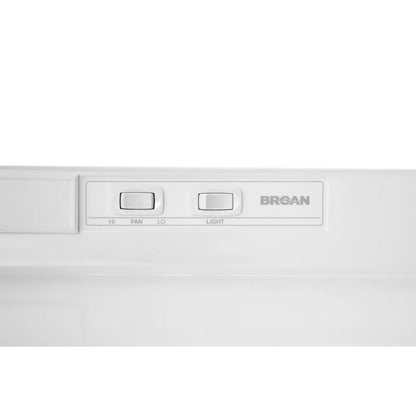 Broan 30-Inch Convertible Under-Cabinet Range Hood, 160 CFM, Black